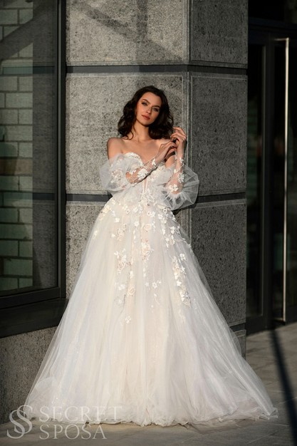 Свадебное платье «Лора» | Свадебный салон GABBIANO в Казани