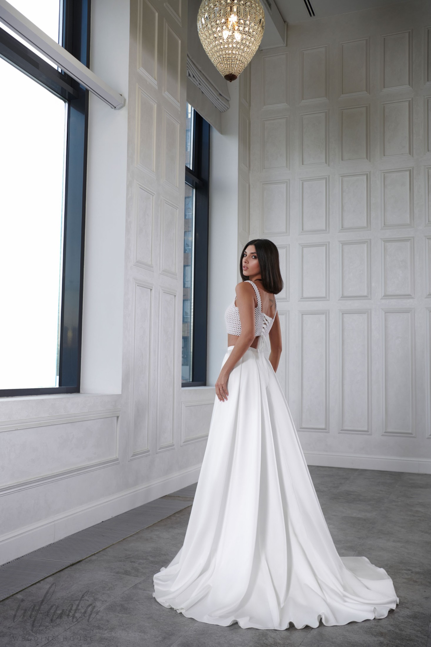 Свадебное платье Виолетта А-силуэт, 2023 год