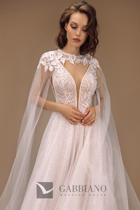 Свадебное платье Перса А-силуэт, 