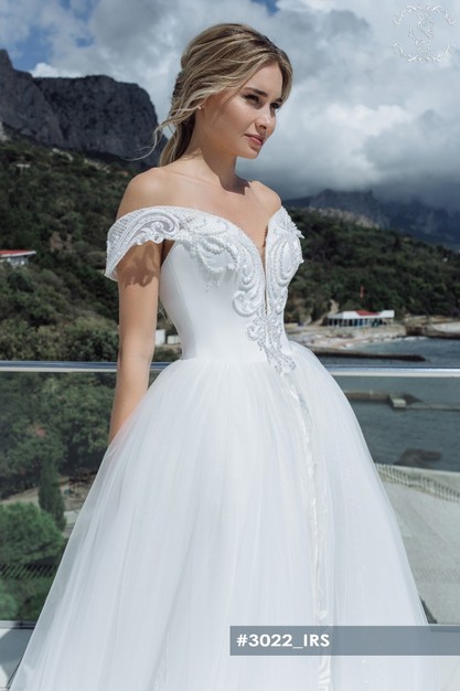Gabbiano. Свадебное платье Ирс. Коллекция Crystal world 