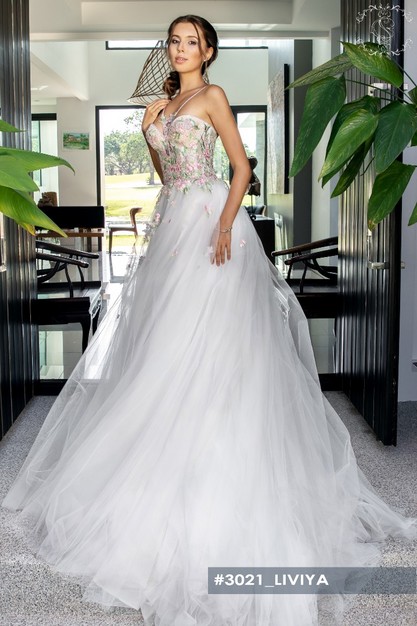 Gabbiano. Свадебное платье Ливия. Коллекция Crystal world 