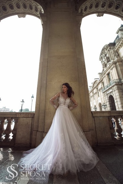 Gabbiano. Свадебное платье Венера. Коллекция Paris Rhapsody 